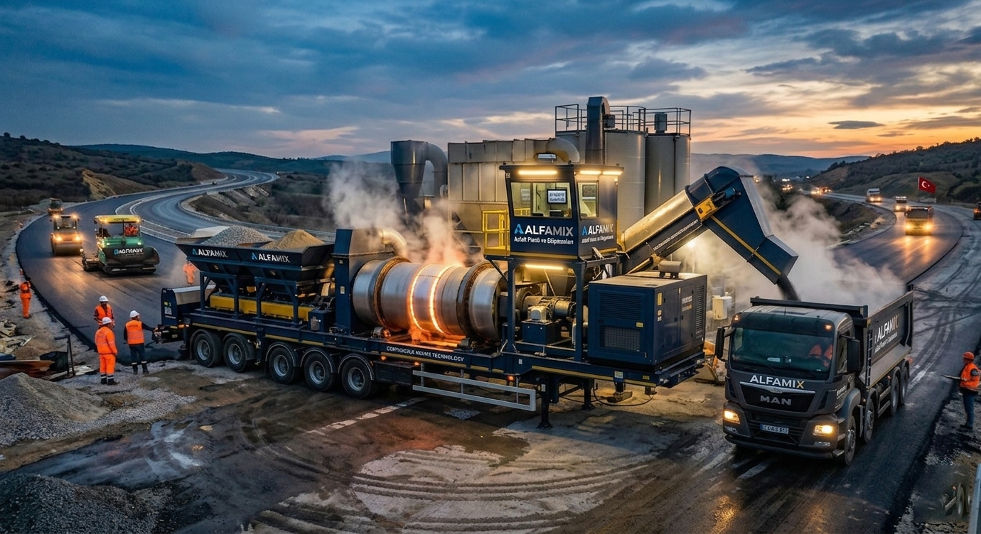 Drummix Mobil Asfalt Plenti